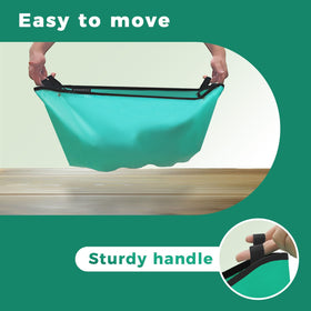 SPONDWILD mat corner buckles prevent soil overflow during potting.