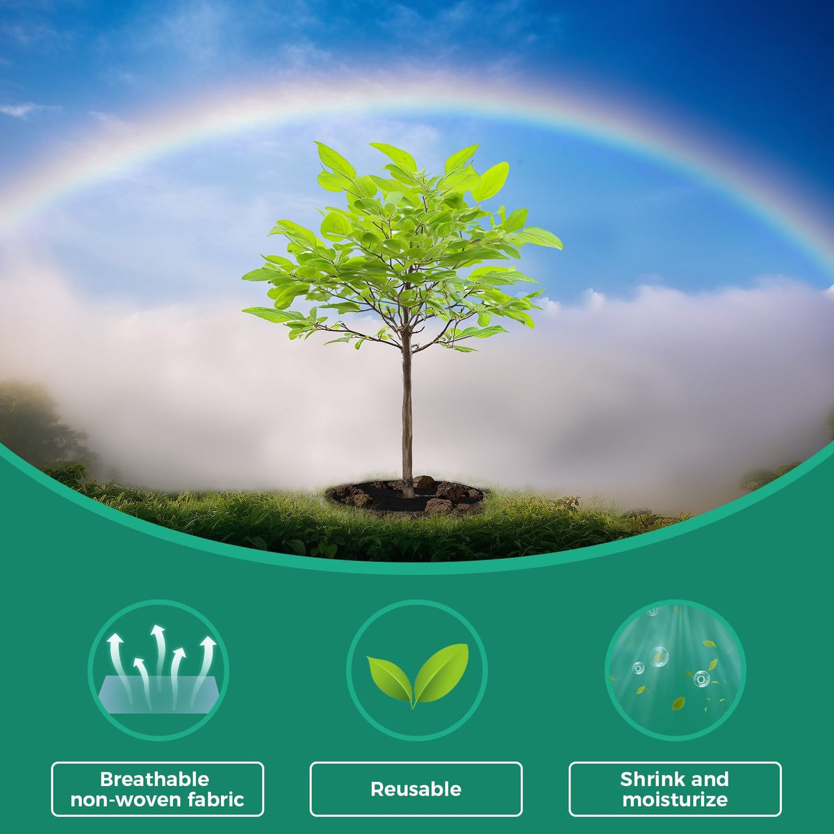 SPONDWILD multi-purpose use scene including orchard and garden applications.