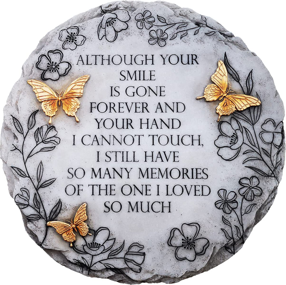 Spoontiques bronze butterfly stepping stone brightens gardens and welcomes guests outdoors