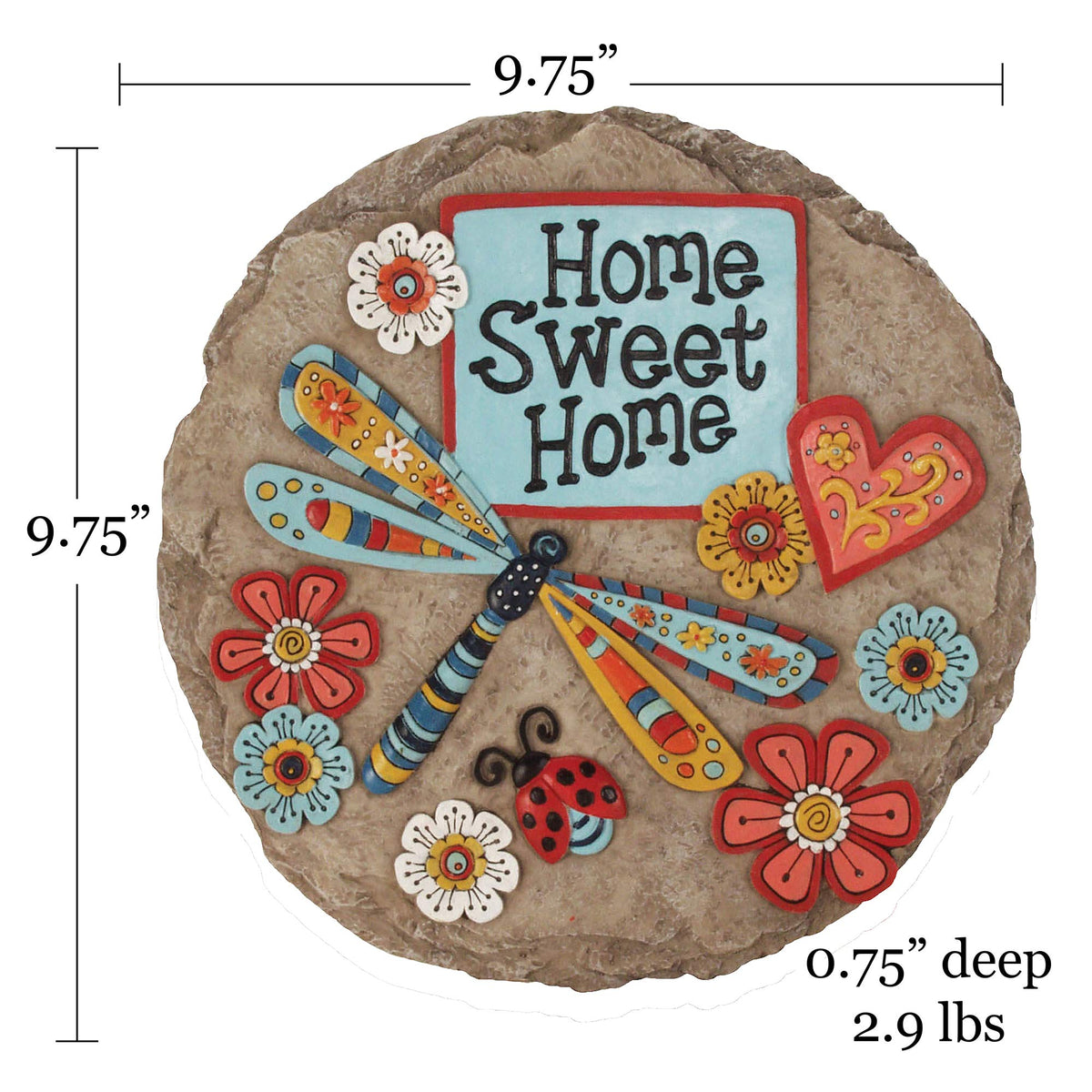 Spoontiques wall-hanging back hardware enables easy display on walls or fences.