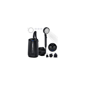 Spopal portable shower with 10000mAh battery for extended outdoor rinses