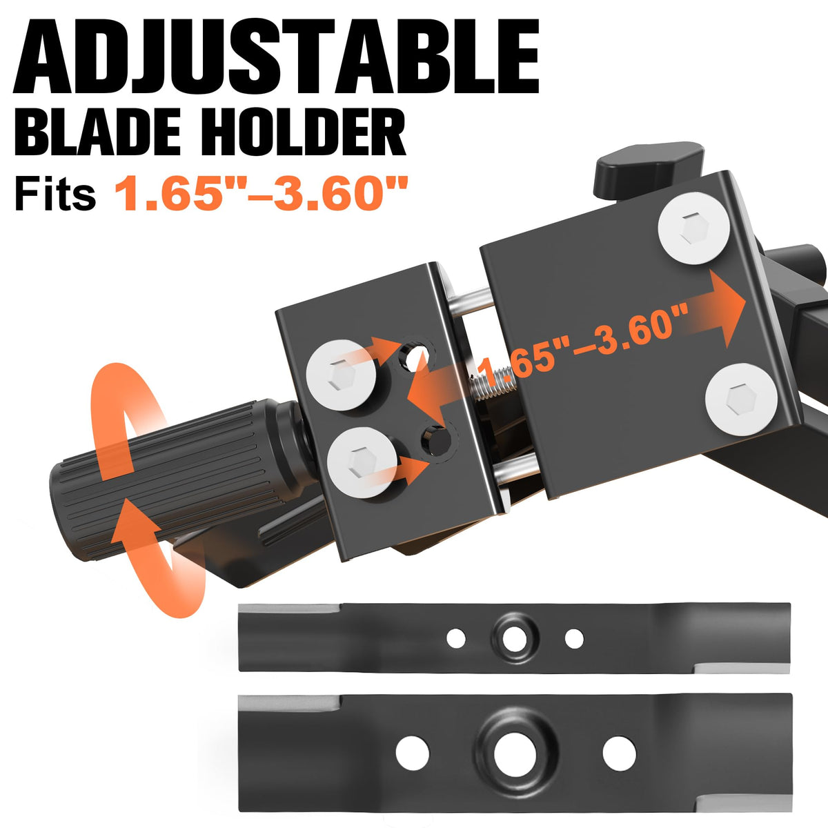 SporGain adjustable angles 15-45 degrees support blades for customization