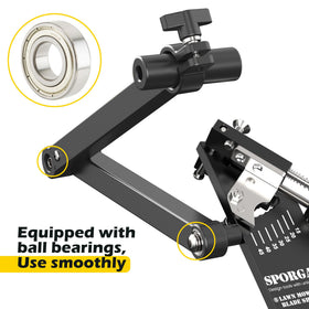 SporGain angle grinder adapter screws secure blades during sharpening
