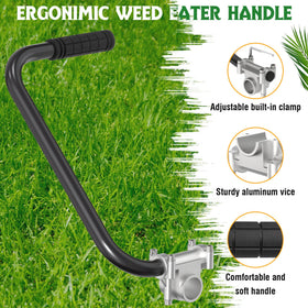 SporGain quick-install weed eater handle enables fast setup.