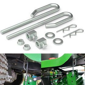 Sporthfish two-piece deck kit components package for John Deere decks.