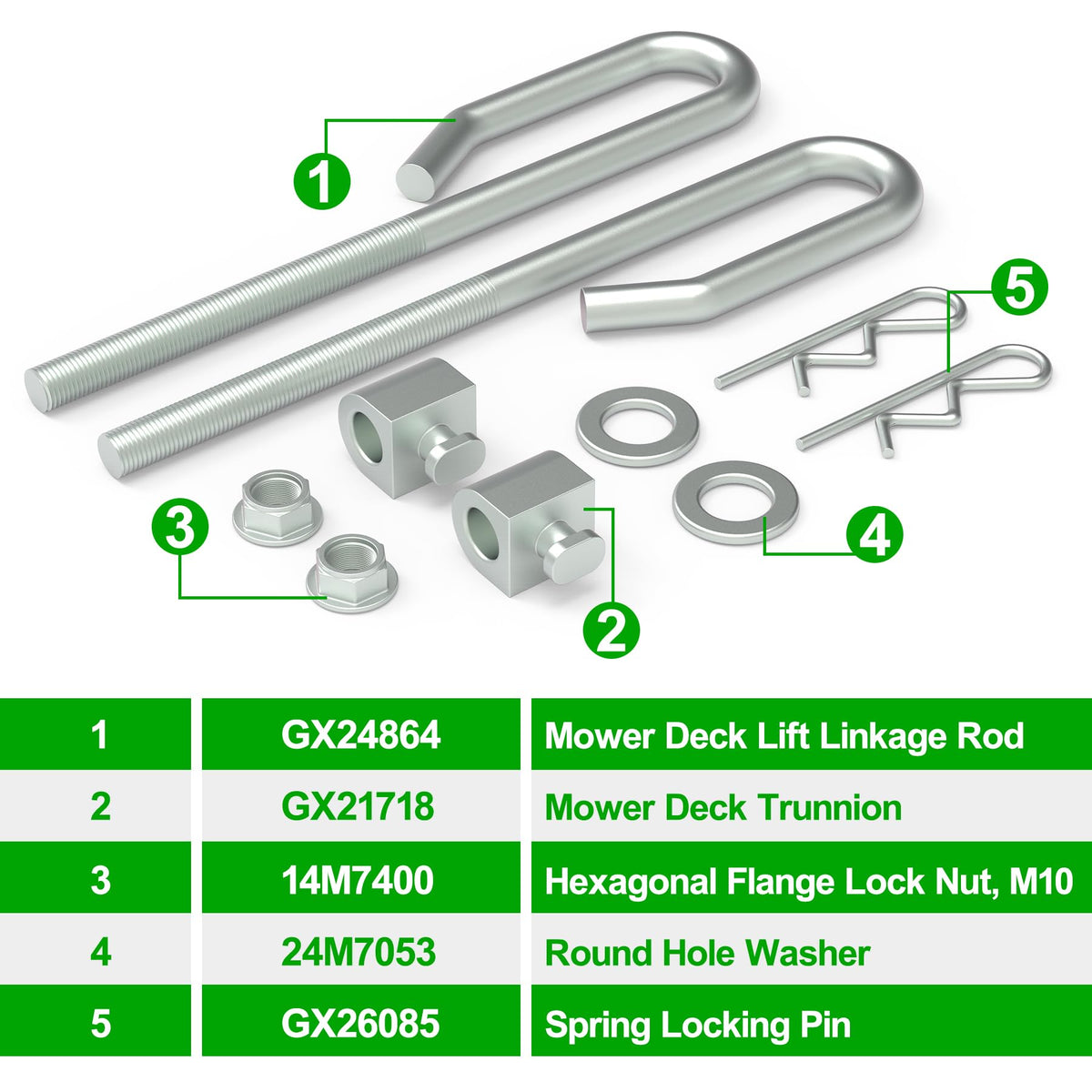Sporthfish round hole washer distributes load for durable connections.