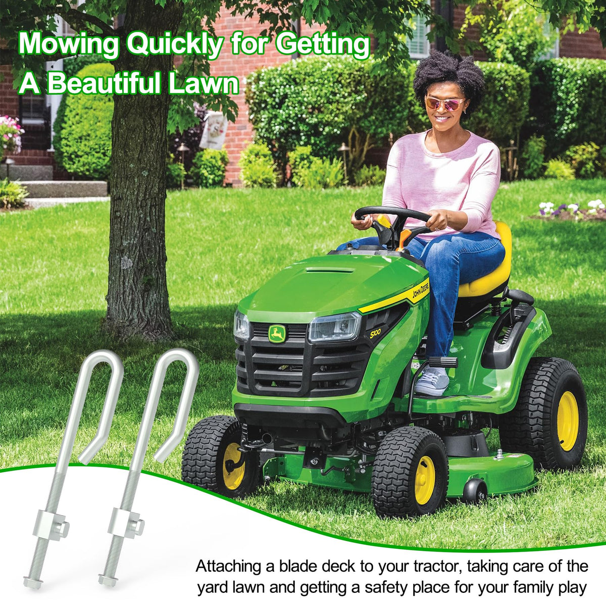 Sporthfish spring locking pin for quick, reliable deck retention.