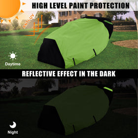 Sportuli windproof buckle detail keeps the cover secure in wind