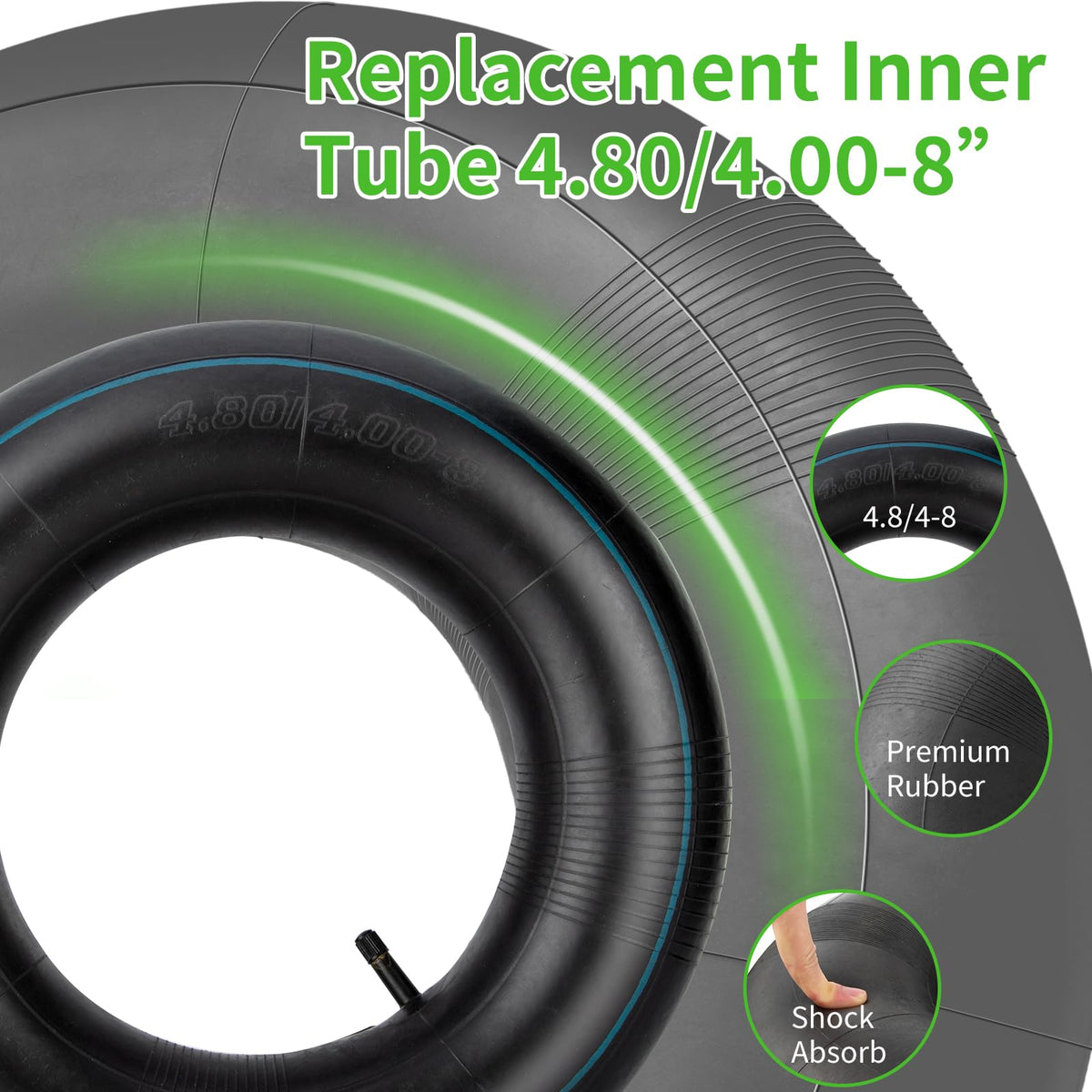 SPORTYOUTH easy-install inner tube for fast tire repairs.