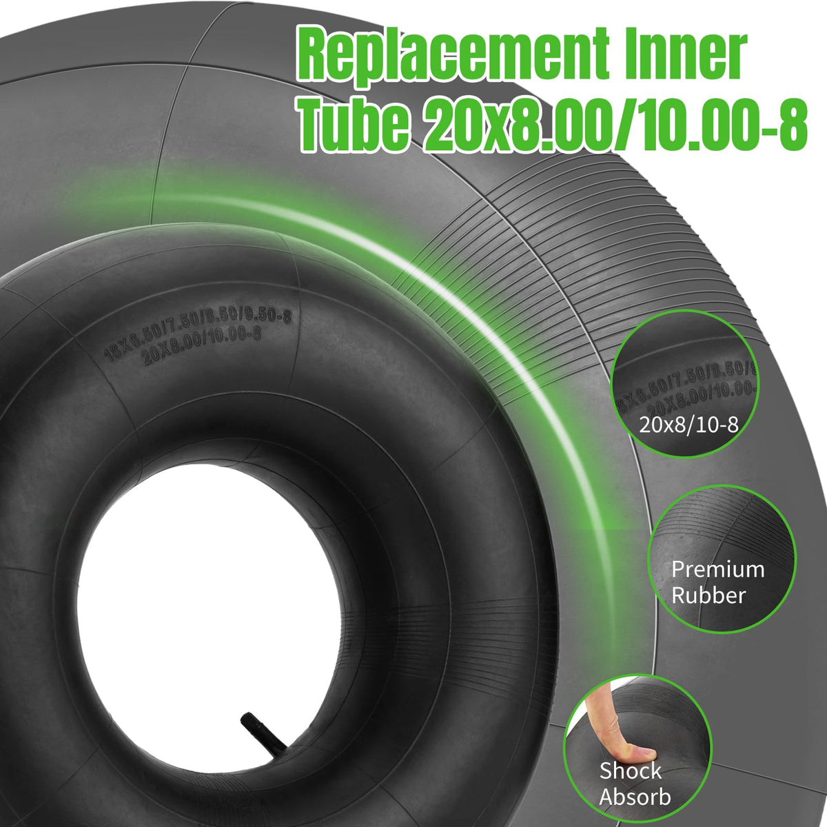 SPORTYOUTH replacement-inner-tube-for-lawn-mowers saves money by renewing tires