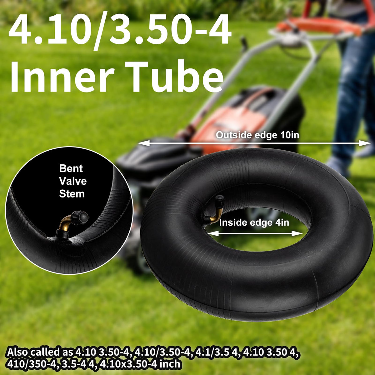SPORTYOUTH TR-87 bent valve stem highlights quick inflation for compact wheels.