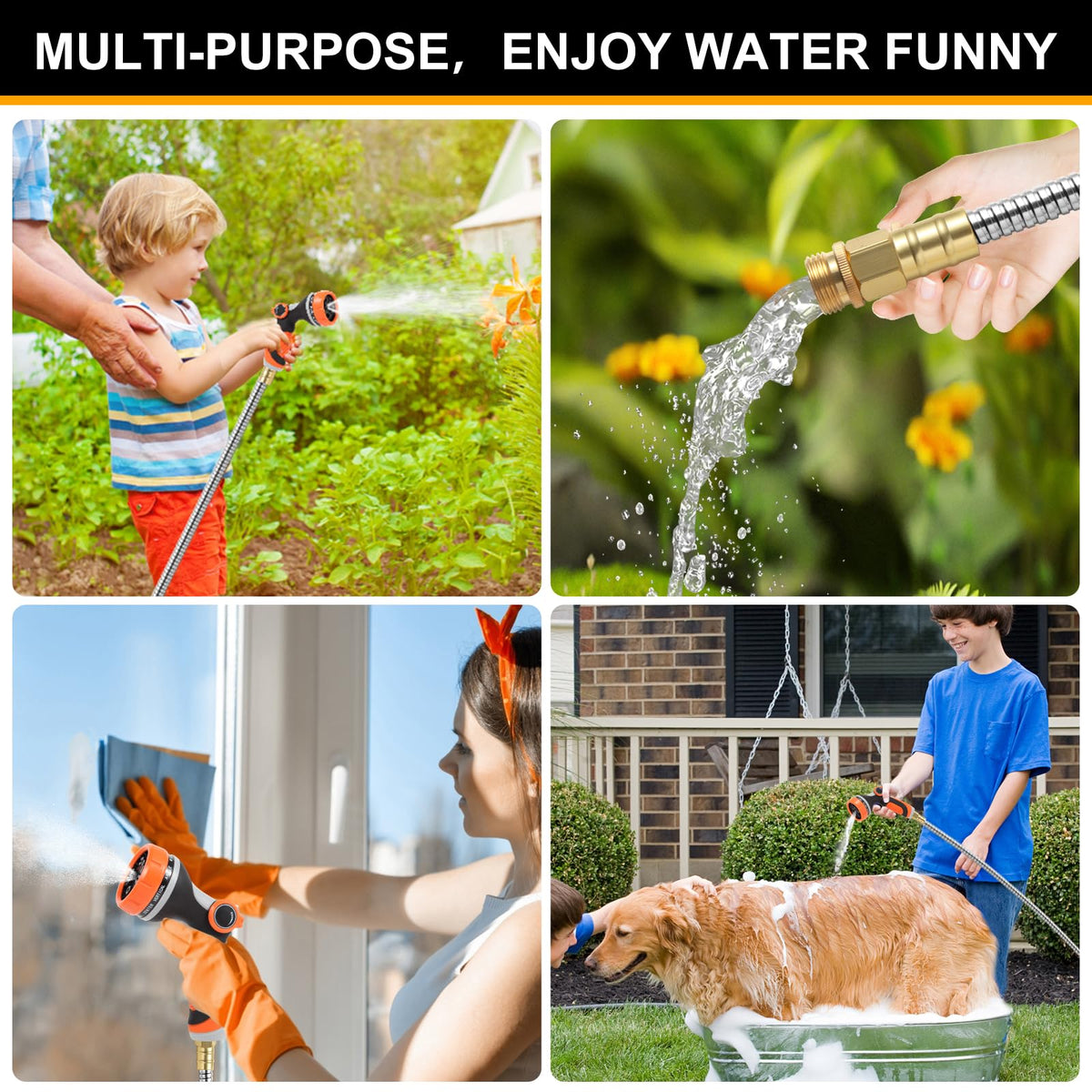 SPRIKIR compact storage keeps your yard neat after use.