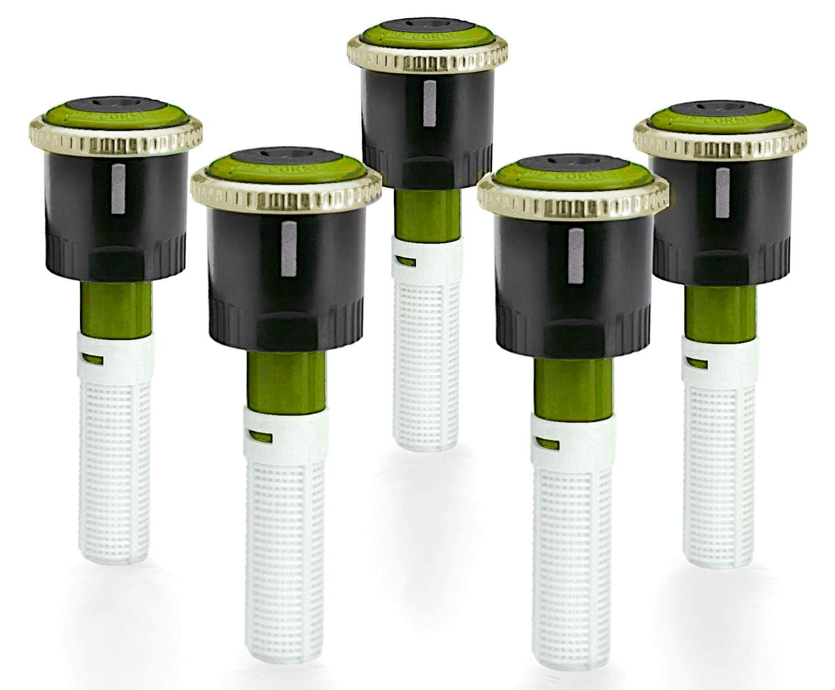 Hunter MP1000 360-degree rotator sprinkler for full-coverage lawn irrigation.