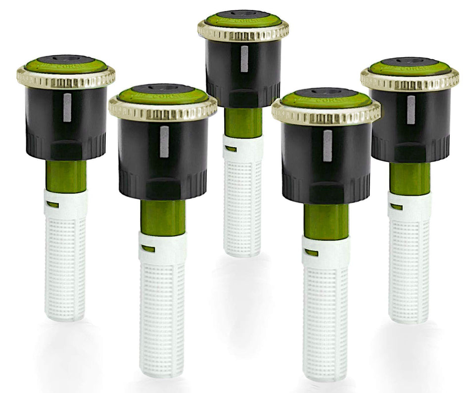 Hunter MP1000 360-degree rotator sprinkler for full-coverage lawn irrigation.