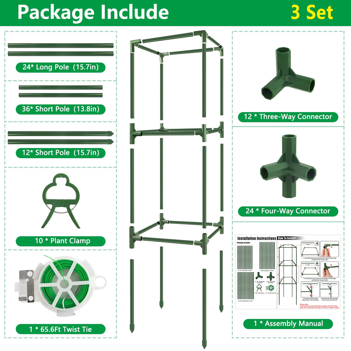 SprintGy easy installation instructions for quick garden setup.