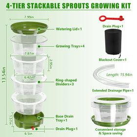 SprintGy ventilation ports shown for improved airflow supporting steady germination.