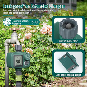 Sprobil leak-proof gasket prevents debris entry for reliable watering