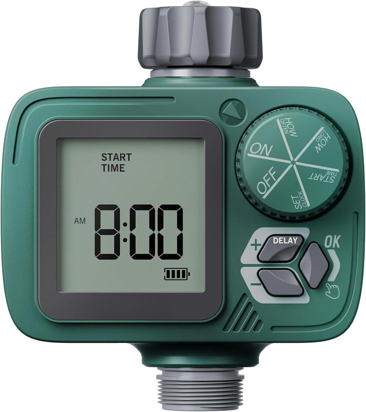 Sprobil Sprinkler Timer with clear LCD display for precise watering schedules