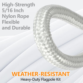 Sprookber versatile rope suitable for pole, camping, clotheslines, and more