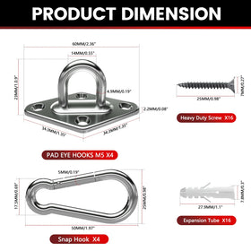 Sprookber stainless steel marine hardware for corrosion-resistant installations.