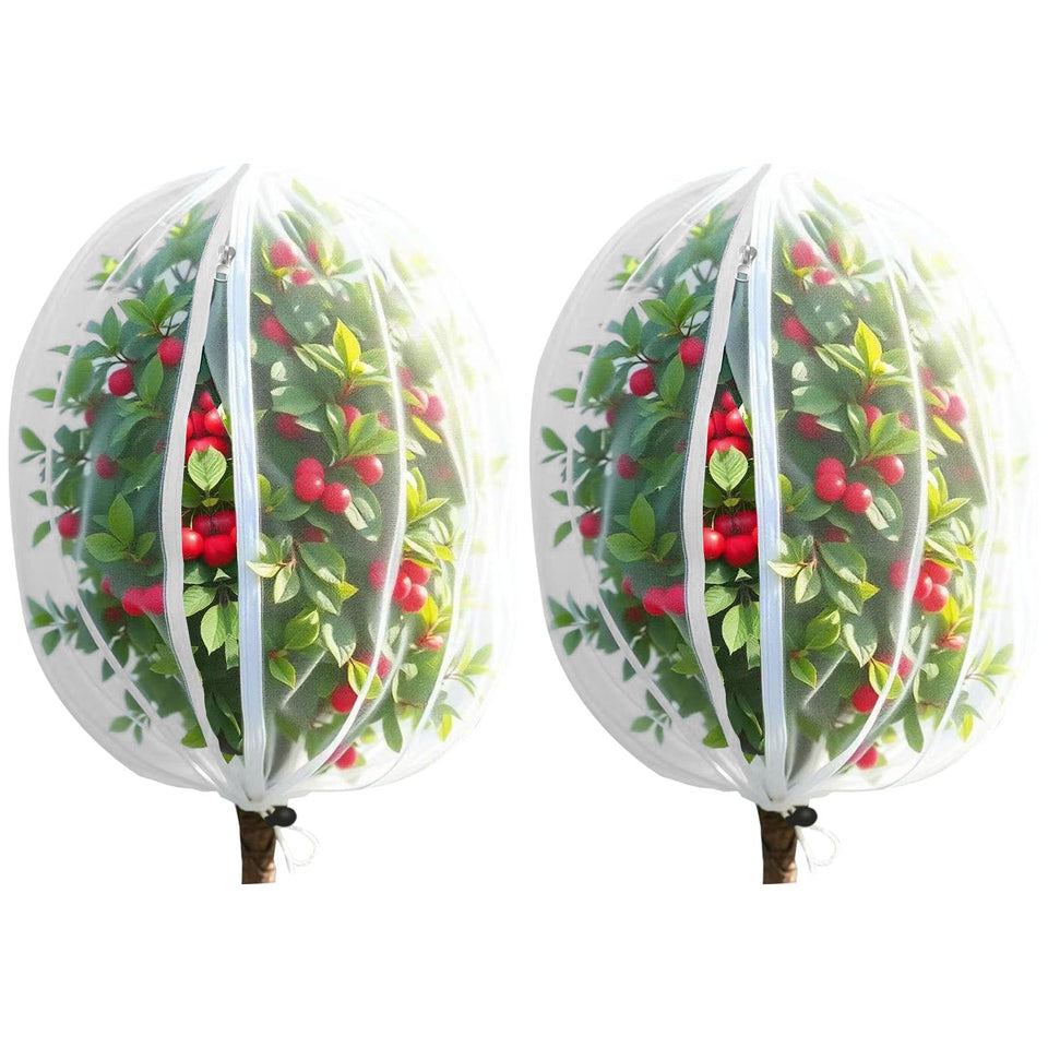 Sprthrd bird netting 3.3x4.6 ft cover protects fruit trees from birds and pests.