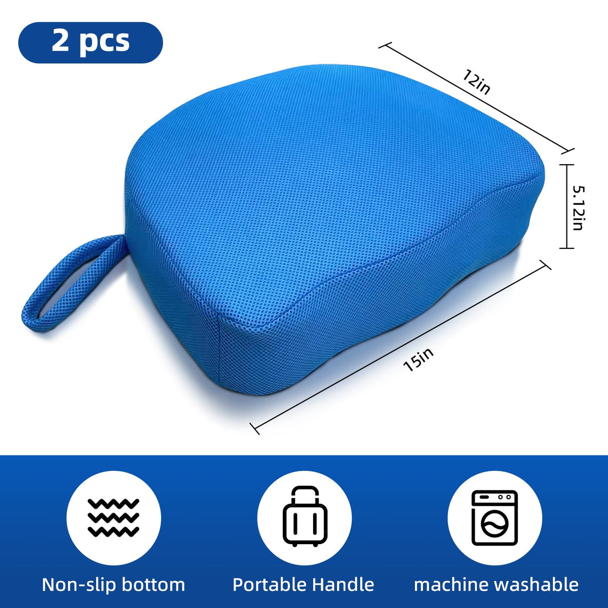 SPVIKISGO weighted module cushion with marbles for quick sinking and upright posture