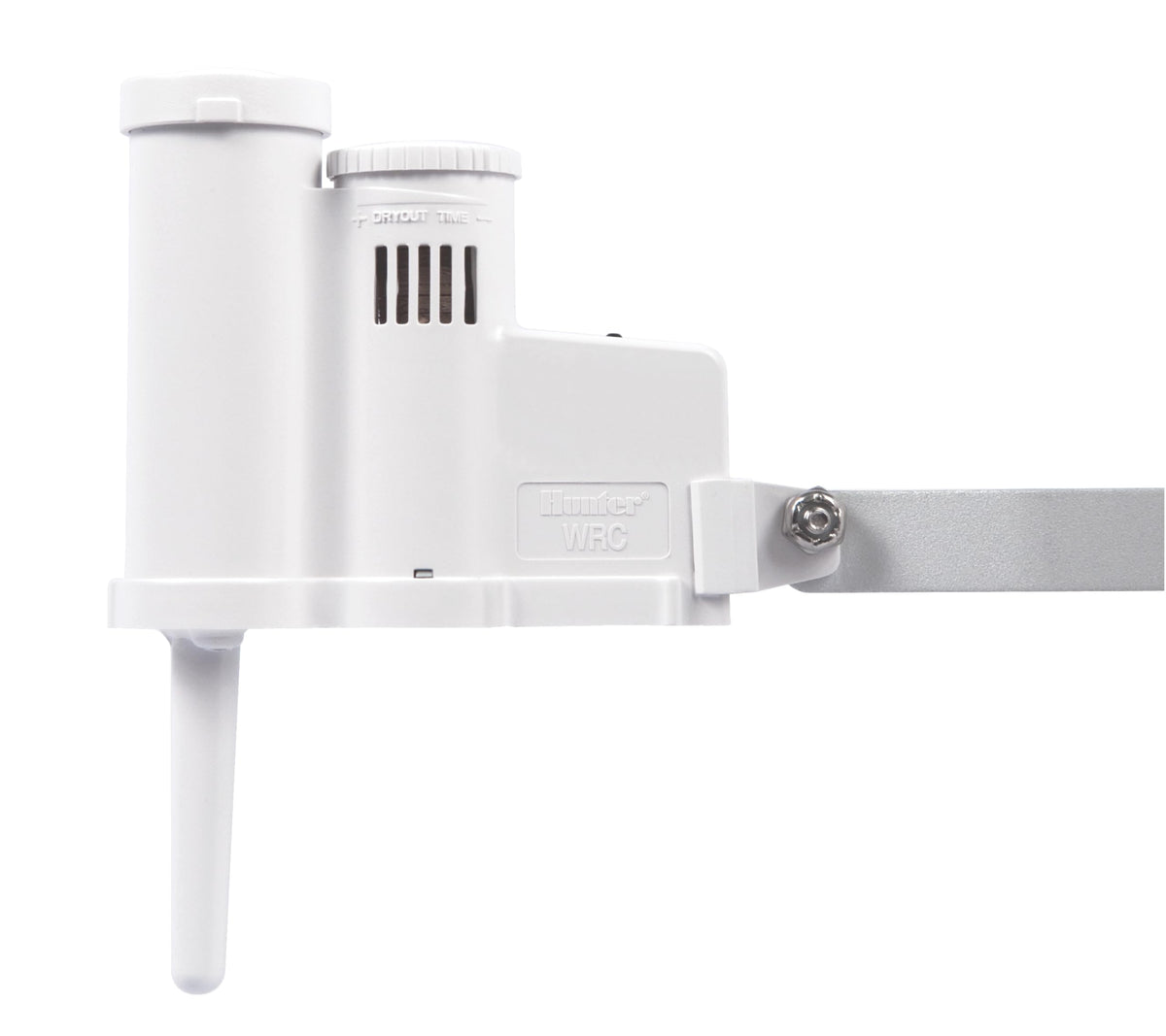 SPW Hunter WRCLIK-TR transmitter close-up for rain sensor setup and reliable pairing.