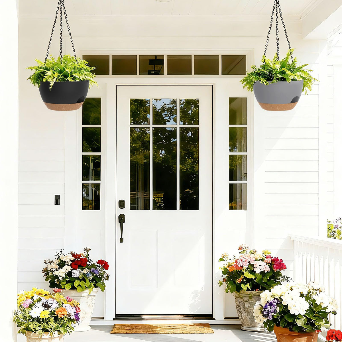 SQKH 4-pack arrangement to create multiple green corners across spaces.