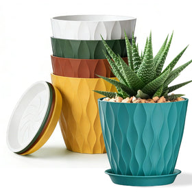 SQKH 8-inch pot with drainage holes for healthy roots