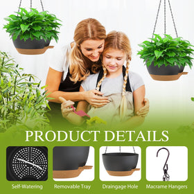 SQKH hanging pot chains enable easy installation on balconies or porches