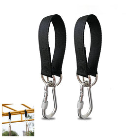 SquEqu 2-pack tree swing straps for outdoor hanging, sturdy and reliable.