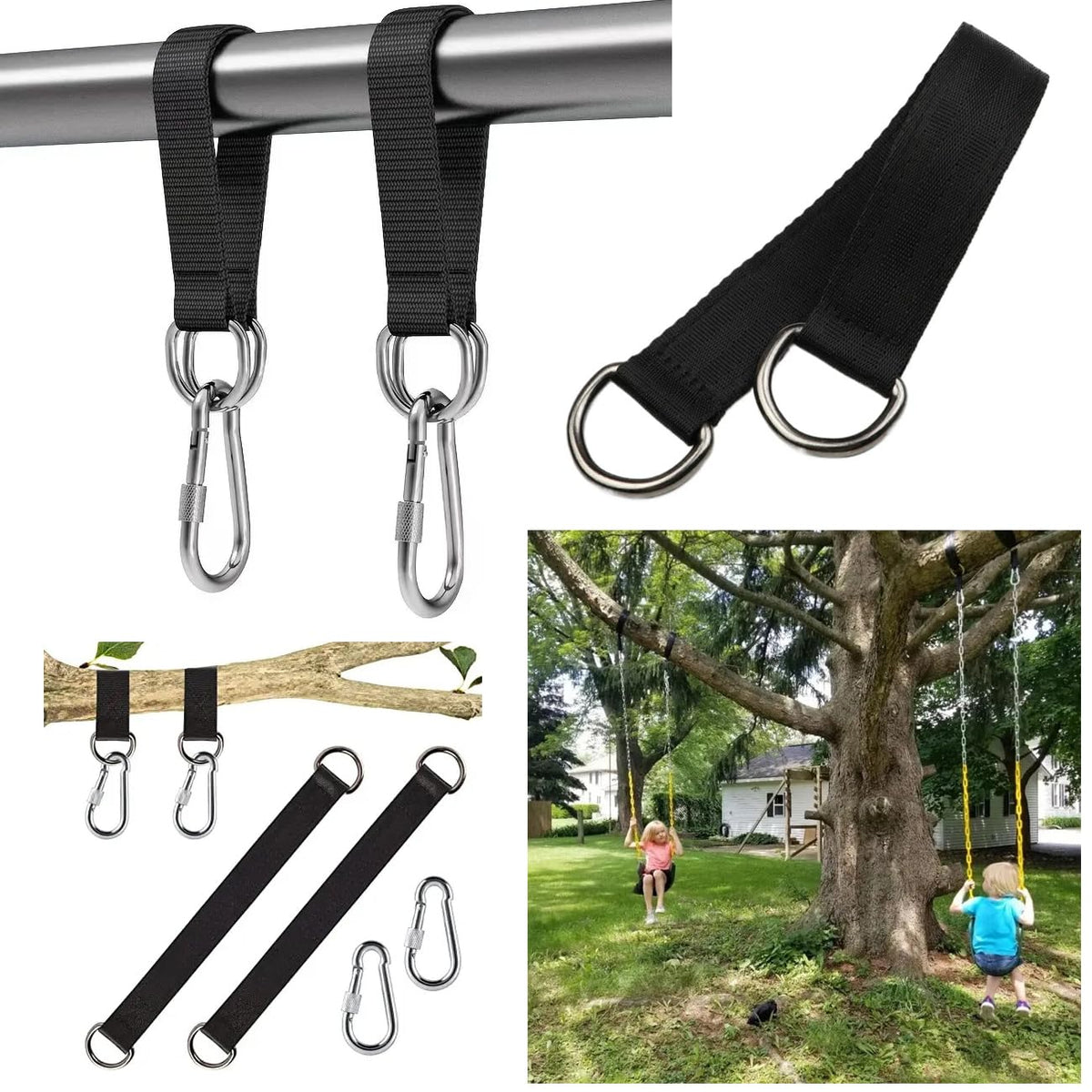 SquEqu compatible with gym cables and workout belts.