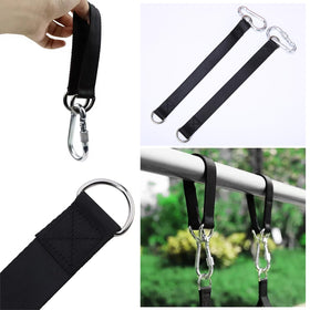 SquEqu outdoor swing setup for porch or yard.