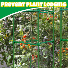Srmayyi DIY triangles or rectangles for versatile plant supports.