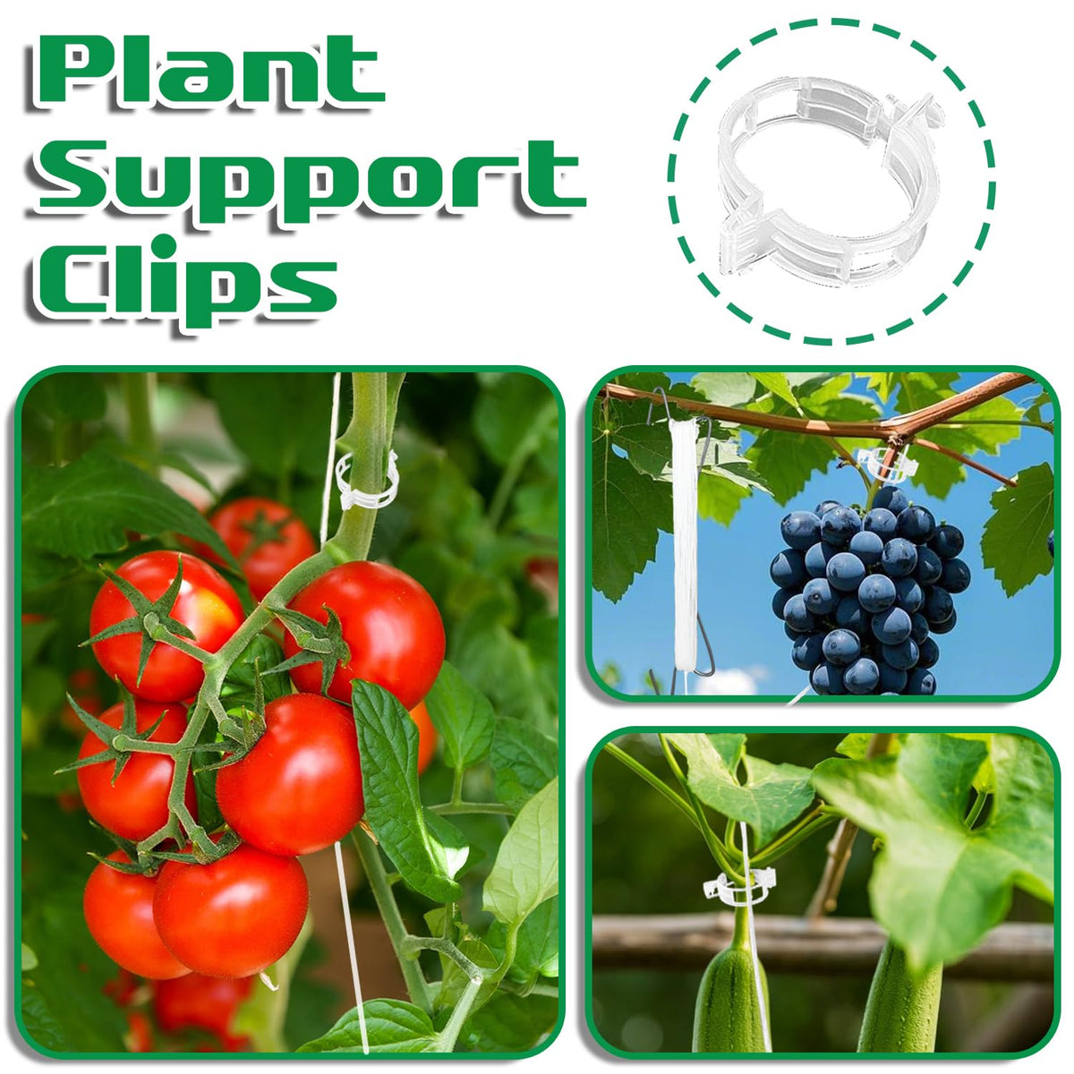 Srmayyi durable metal hooks deliver reusable, heavy-duty plant support solution.