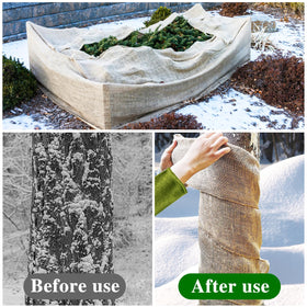 Srmayyi garden décor burlap adds rustic charm to weddings, parties, and home projects.