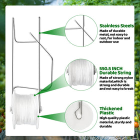 Srmayyi metal hooks deliver durable mounting for heavy fruits.