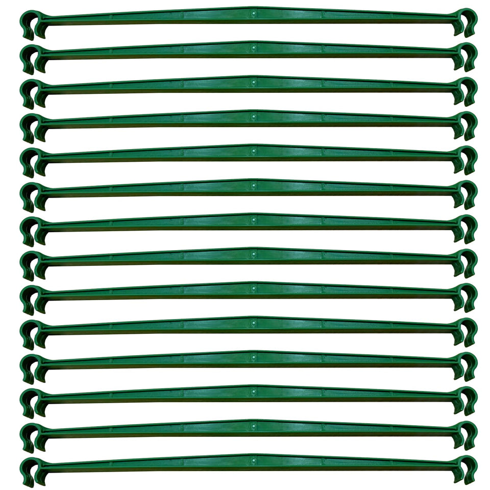 Srmayyi plant stake arms connectors fit 11mm stakes for sturdy garden cages.