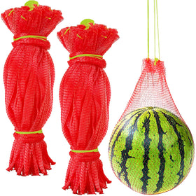 Srmayyi 18-inch watermelon net hanging bag on trellis for fruit support