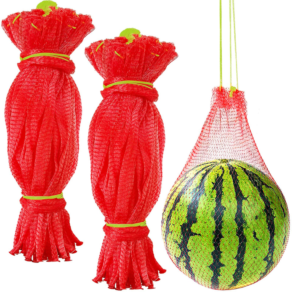Srmayyi 18-inch watermelon net hanging bag on trellis for fruit support