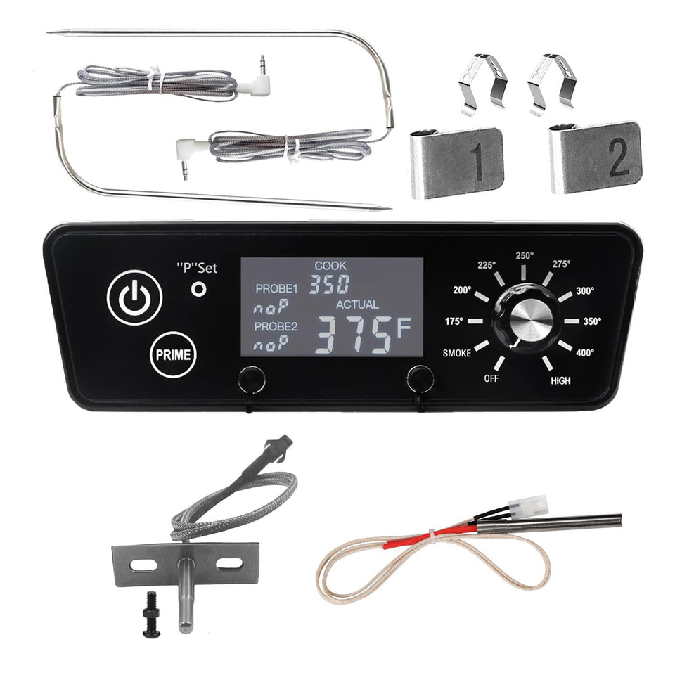 SROKIO digital W/LCD thermostat kit for Pit Boss Austin XL enhances precise temperature control.