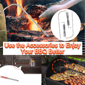 SROKIO RTD probe included for accurate remote temperature measurement during cooking.