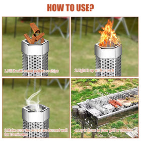 SROKIO smoke tube supports hot and cold smoking on various grills