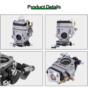Sruchy carburetor exterior assembly image, ready for installation.
