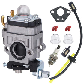 Sruchy carburetor fitment closeup for Harbor Freight 63022, showing secure mounting.