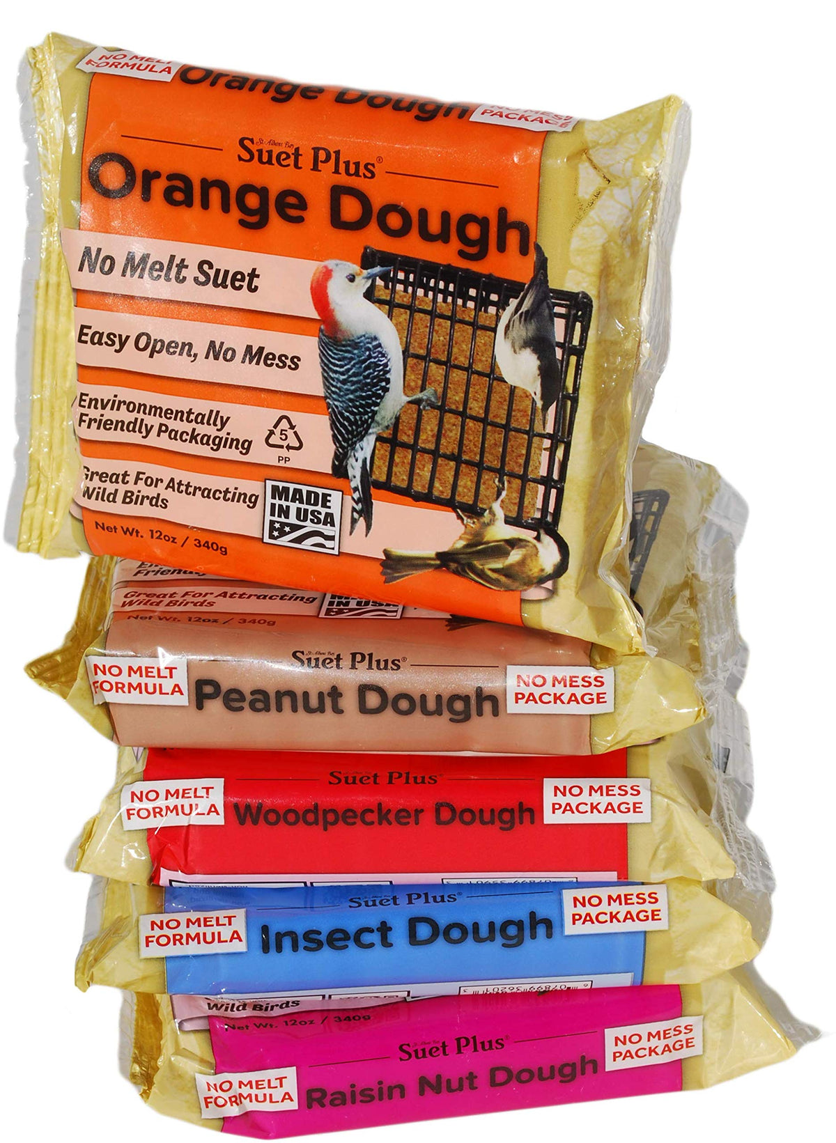 ST. ALBANS BAY SUET PLUS variety pack with five no-melt cakes