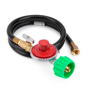 Stanbroil 48 inch regulator hose assembly for safe high pressure propane connections