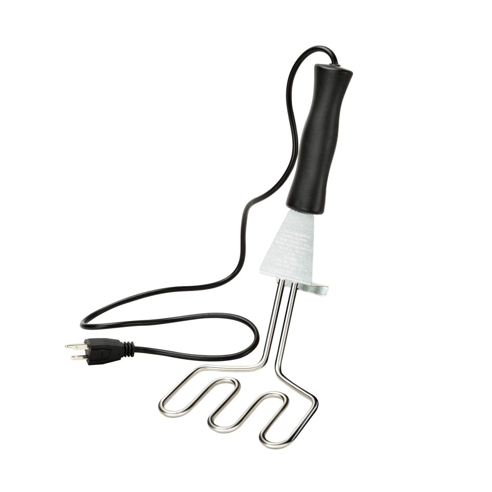 Stanbroil 600W electric charcoal starter front view showing quick ignition capability.