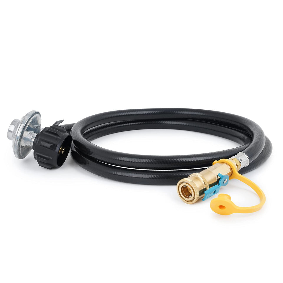 Stanbroil 6ft propane hose with quick connect for flexible outdoor grilling setups