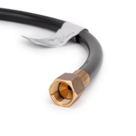 Stanbroil brass regulator closeup showing durable, leak resistant fittings